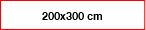 200x300 cm